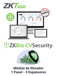 Modulo Control Elevadores ZKTECO BioCVSecurity EC10 - 1 Panel / Hasta 58 pisos EX16