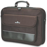 Manhattan Maletín para Computadora Portátil – Empire Laptop Monocromo 43,2 cm (17") Maletín PVC, Poliéster