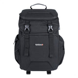 TechZone TZ21LBP13-B mochila Mochila de senderismo Negro Nylon, Poliéster