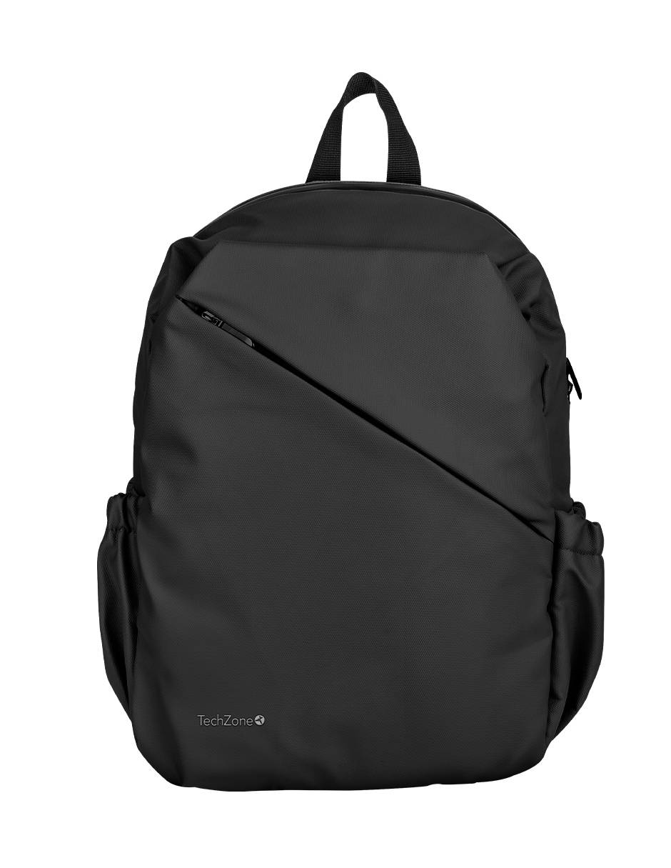 TZLBP29-N - Mochila Techzone Style para portatil 16p Negro Exterior y Forro 100% Poliester 44 x 30 x 14 cm