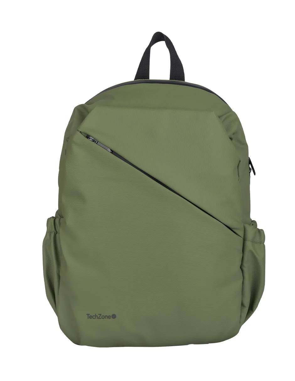 TZLBP29-V - Mochila TechZone Style TZLBP29-V 16 Resistente a Salpicaduras 100% Poliester Color Verde