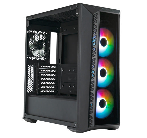Gabinete Cooler Master MasterBox 520 Micro ATX Negro, USB 3.0, 2 Ventiladores, 360mm CPU Cooler