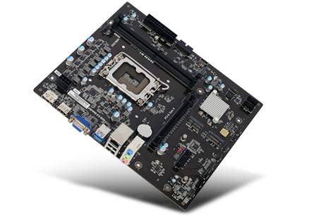 89-206-QH1106 - MOTHERBOARD ECS (89-206-QH1106) H810H8-M2, SOKET 1851, DDR5 4800MHZ, HDMI,USB,VGA