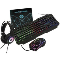 Perfect Choice V-930655 teclado Ratón incluido Juego USB Negro