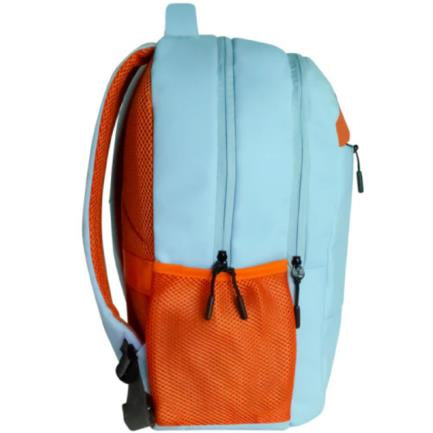 Mochila Perfect Choice Fearless para Laptop 15.6" Color Azul-Naranja