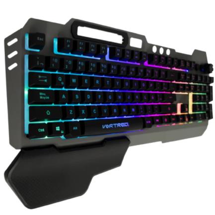 Teclado Vortred Holder Alámbrico RGB Programable