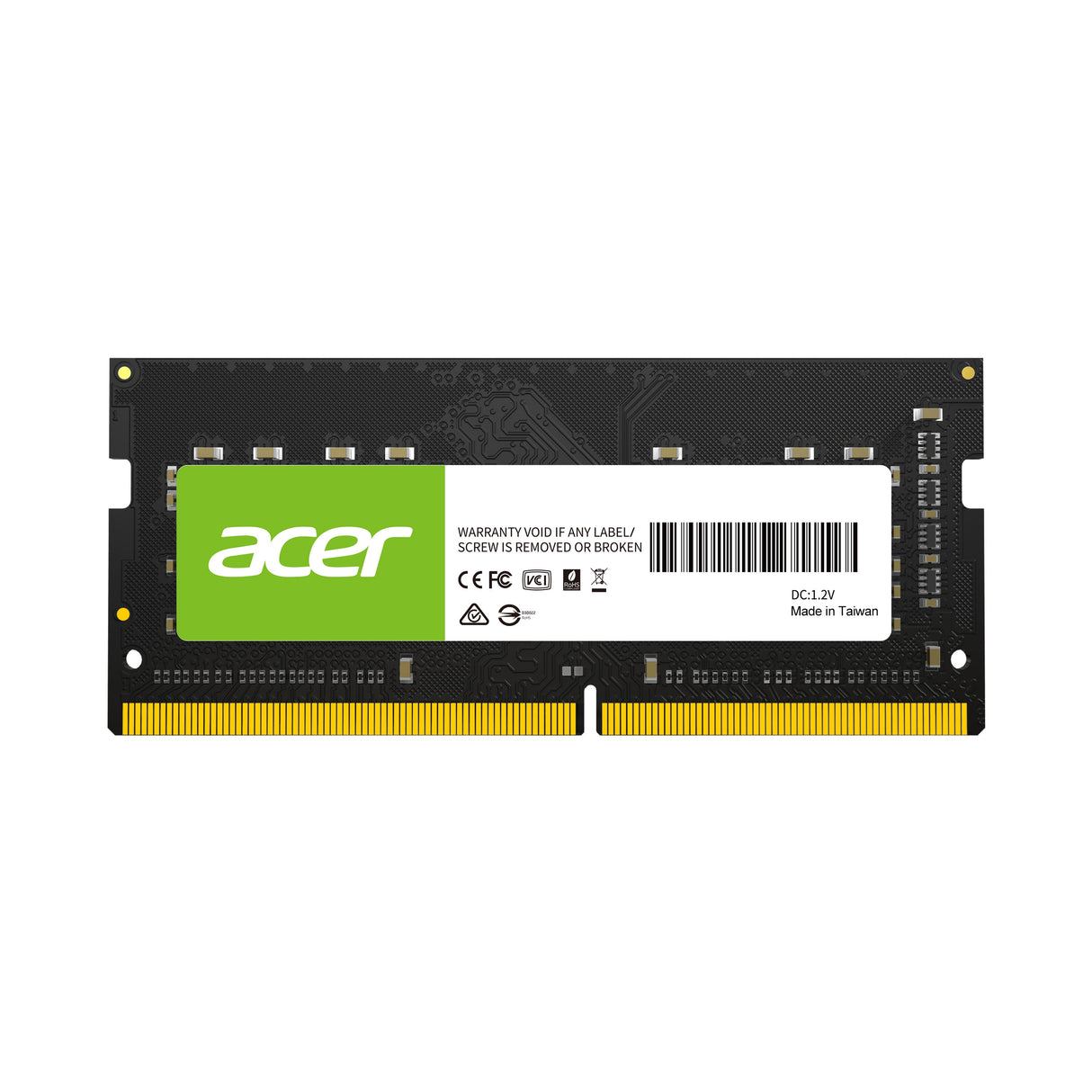Memoria RAM Acer SD100 DDR4 8GB 2666MHz 288-pin Non-ECC UDIMM