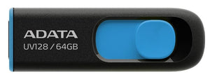 ADATA 64GB DashDrive UV128 Memoria Flash 64 GB USB tipo A 3.2 Gen 1 (3.1 Gen 1) 90 MB/s