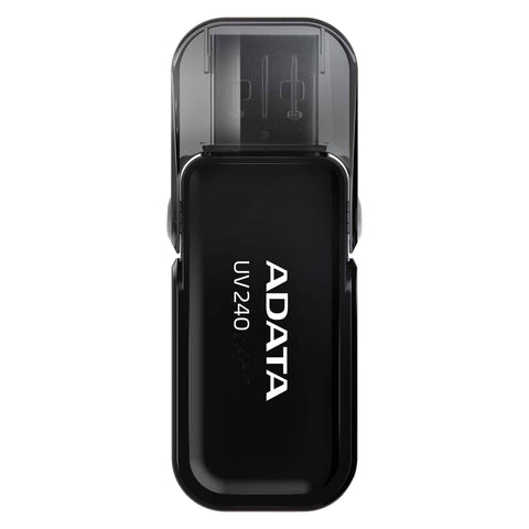 ADATA UV240 unidad flash USB 32 GB USB tipo A 2.0 Negro, Tapa, AUV240-32G-RBK