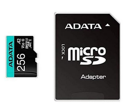 Micro Secure Digital ADATA AUSDX256GUI3V30SA2-RA1