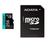 ADATA Premier Pro Memoria Flash 256 GB MicroSDXC 100 MB/s 80 MB/s