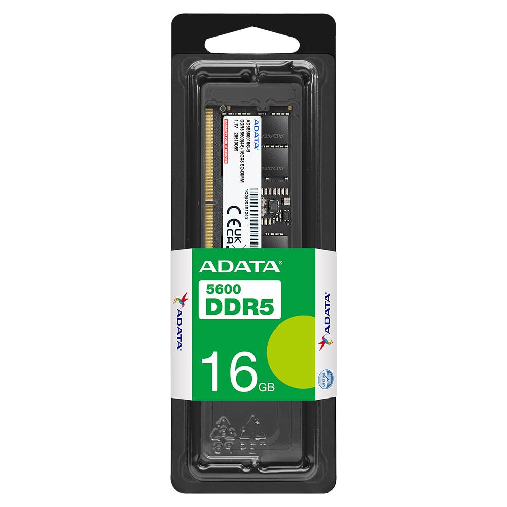 ADATA Memoria RAM AD5S560016G-S, 16GB DDR4, 3200MHz, CL22, PC4-25600