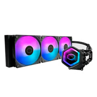 Cooler Master MasterLiquid 360 Core II Procesador Kit de enfriamiento líquido 12 cm Negro 1 pieza(s), 650 RPM, 1750 RPM, 120 m³/h
