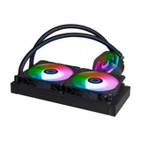 ENFRIAMIENTO LÍQUIDO COOLER MASTER ML240, 240MM, RGB, 2 VENTILADORES, RADIADOR DE ALUMINIO