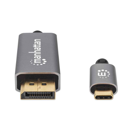 CABLE ADAPTADOR MANHATTAB USB-C A DISPLAYPORT 8K@60HZ 354844