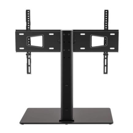 SOPORTE MANHATTAN TV P/MESA 45KG 32-65" AJUSTABLE BASE VIDRIO (462297)