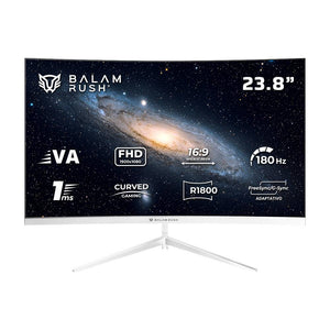 Balam Rush Andromeda MAG24Y pantalla para PC 60,5 cm (23.8") 1920 x 1080 Pixeles Full HD LCD Blanco