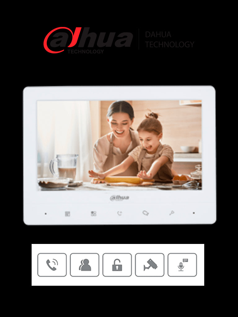 Dahua Technology Monitor DHI-VTH1020J, 10.1" HD, 1280x800, PoE, WiFi