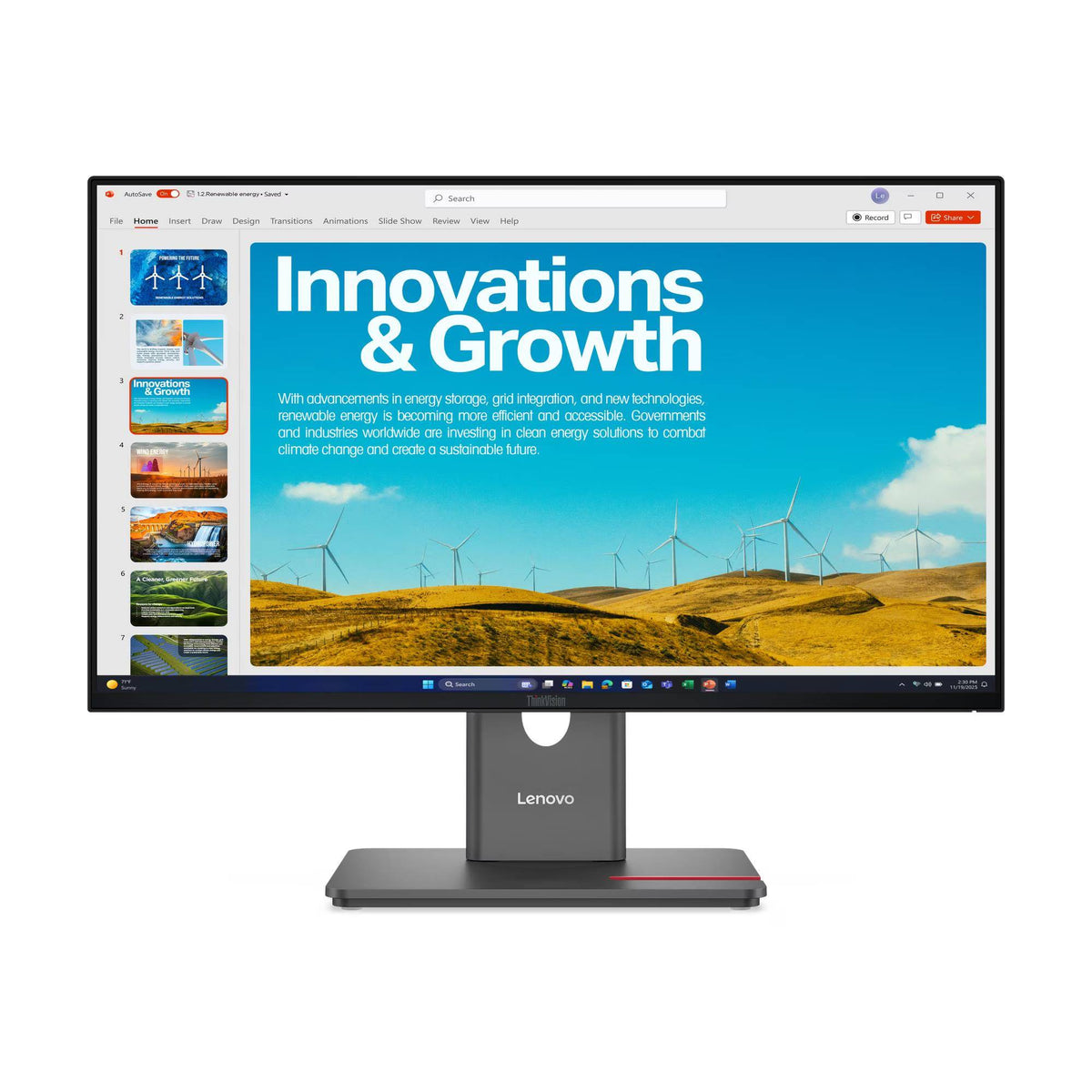 64B1GAR1LA - Monitor LENOVO 64B1GAR1LA