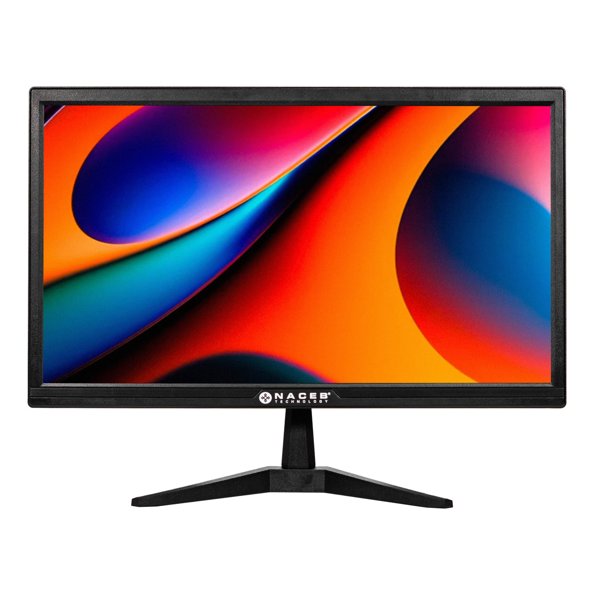 NA-0504 - MONITOR LED 19.5" NACEB (NA-0504) HD+ 1600 X 900, 60HZ, PANEL VA, TR 6MS, HDMI + VGA, NEGRO