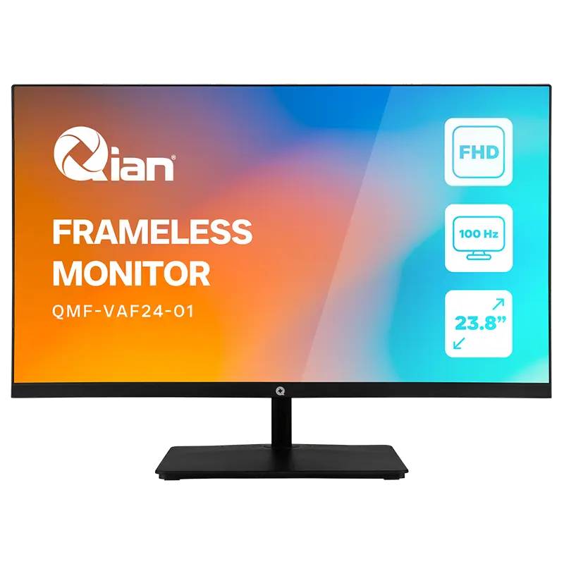 QMF-VAF24-01 - MONITOR QIAN FLEXIVIEW 24" FHD PANEL VA 100HZ HDMI 13.3 VGA