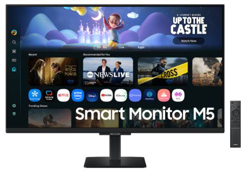 MONITOR SAMSUNG SMART 32 M5 FHD VA / 8MS / 60HZ / HDR10 / NEGRO / HDMI / WIFI / B