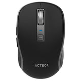 Acteck Optimize Trip Pro MI580 ratón Universal Diestro RF inalámbrico + bluetooth Óptico 1600 DPI, Negro