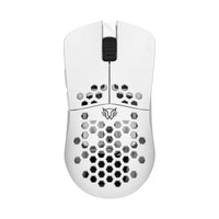 Balam Rush BR-936866 ratón Juego Ambidiestro RF inalámbrico + bluetooth Óptico 10000 DPI, Blanco