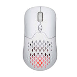 Balam Rush BR-936859 ratón Juego Ambidiestro RF inalámbrico Óptico 10000 DPI, Blanco