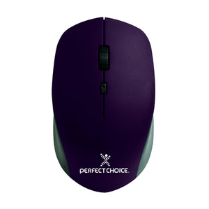 Perfect Choice PC-045113 ratón Viajes Ambidextro RF inalámbrico Óptico 1600 DPI