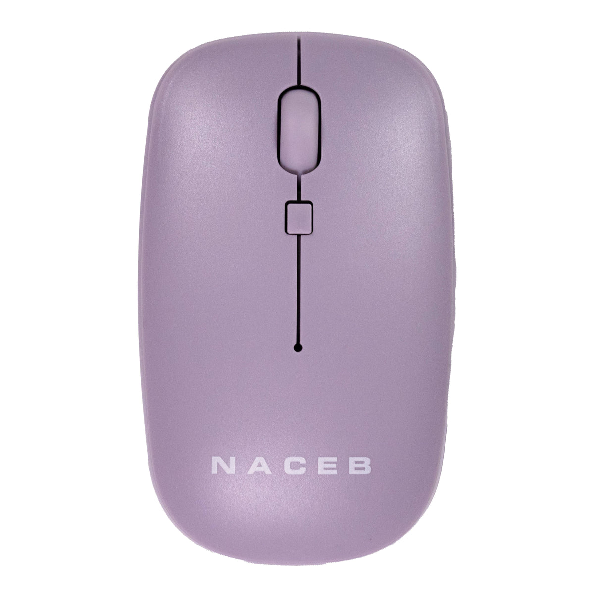 NACEB MOUSE INALAMBRICO 2.4G MORADO NA-0136M - Accesorios para Componentes