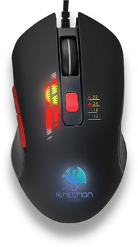 Necnon NGM-HYDRA ratón Juego mano derecha USB tipo A