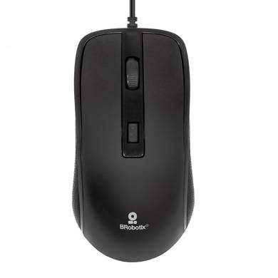 6007204 - MOUSE BSICO NEGRO USB 1600 DPI SENSOR PTICO CONEXIN USB TIPO A