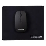 TechZone TZ18MOUINAMP-NG ratón Ambidiestro RF inalámbrico 1600 DPI, Negro