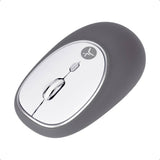 TechZone Jelly-Mate Grey ratón Universal Ambidextro RF inalámbrico Óptico 1200 DPI