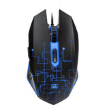 Vorago MO-501 ratón Juego mano derecha USB tipo A Óptico 3200 DPI