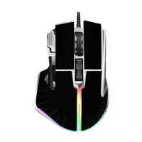 Game Factor MOG602-BK ratón Juego Diestro USB tipo A Opto-mecánica 19000 DPI, Negro