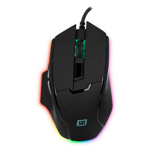 Vorago MO-504 ratón Juego mano derecha USB tipo A Óptico 6400 DPI