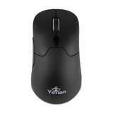 Yeyian YGM-WWRB-01 ratón Juego Diestro Bluetooth Óptico 26000 DPI, Negro
