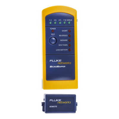 MT-8200-49A - Fluke MT-8200-49A comprobador de cables de red Gris, Amarillo