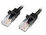 StarTech.com Cable de 2m Negro de Red Fast Ethernet Cat5e RJ45 sin Enganche - Cable Patch Snagless Cable Negro 2 m Cat5e U/UTP (UTP)