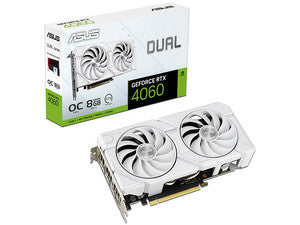 Tarjeta de Video NVIDIA GeForce RTX 4060 ASUS EVO White OC, 8GB GDDR6, 1xHDMI, 3xDisplayPort, PCI Express 4.0, Refrigeración Dual Fan