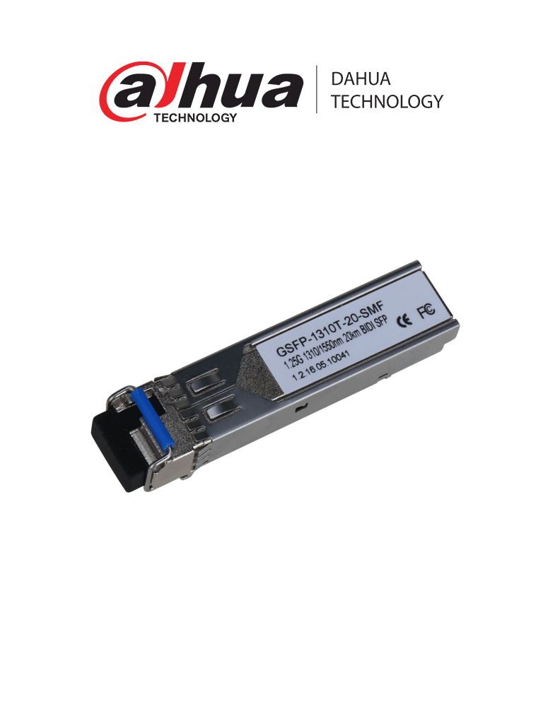 Módulo de Fibra Óptica SFP Monomodo 20Km LC 1310nm/1550nm