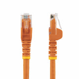 N6PATC3MOR - StarTech.com Cable de Red Ethernet Cat6 Snagless de 3m Naranja - Cable Patch RJ45 UTP Cables de red 3 m Cat6 RoHS