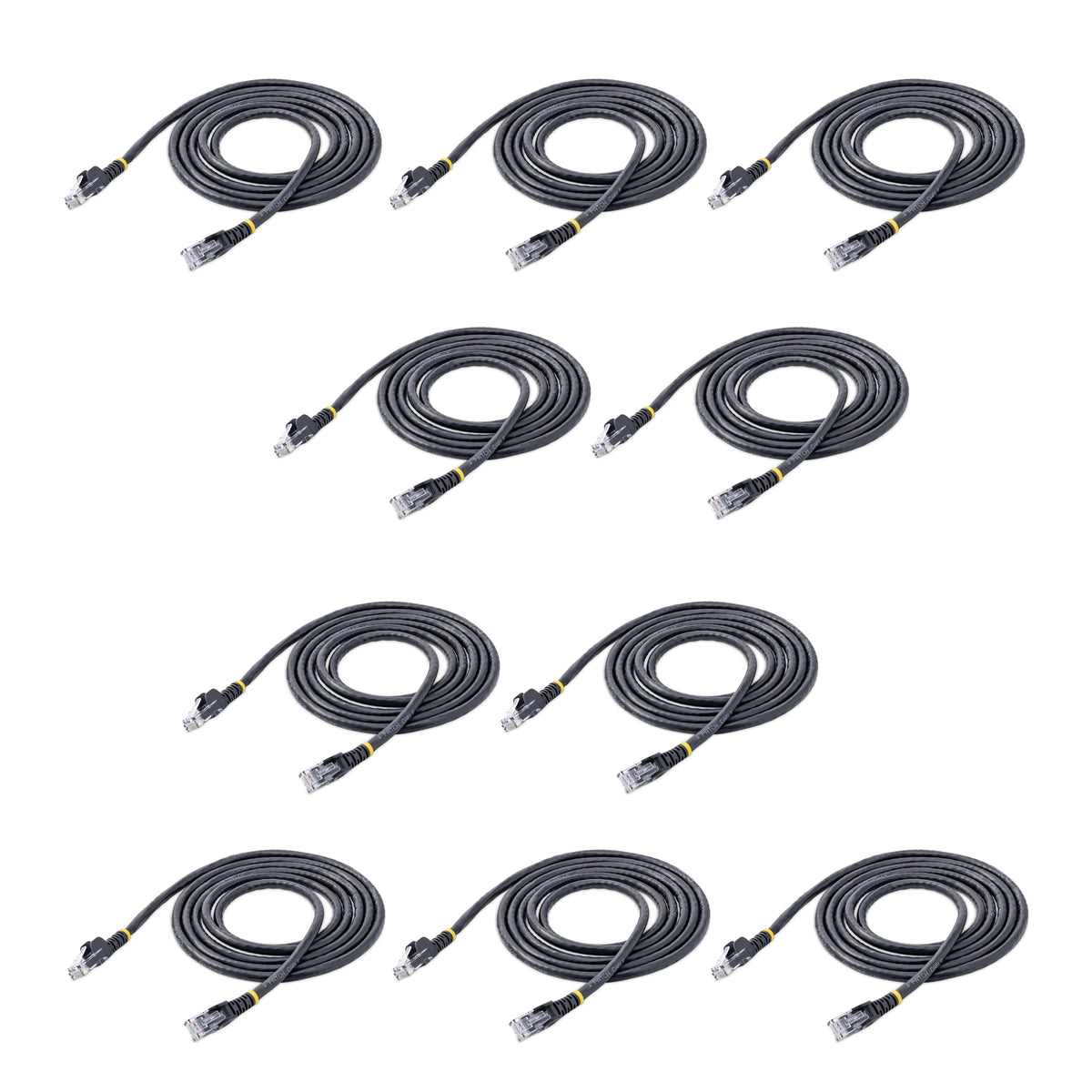 N6PATCH6BK10PK - StarTech.com N6PATCH6BK10PK Cables de red 1,8 m Cat6 RoHS