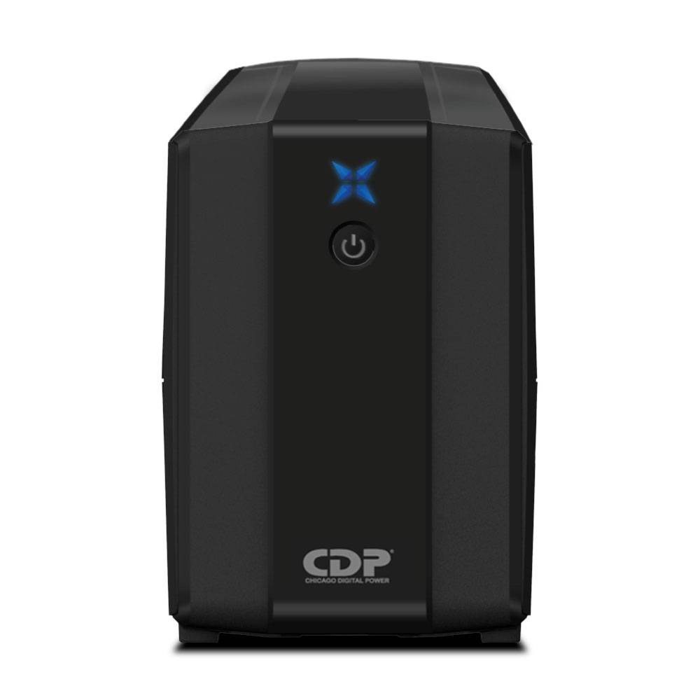 UPS CDP R-UPR 1008 con Capacidad de 1000VA, 8 Tomas y Protección de Sobrecarga