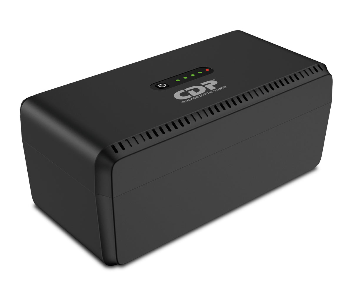 MINIUPS20KMAH - Fuente alimentacion con salida universal CDP MiniUPS20KmAh batería de litio 20000 mAh salidas 3x DC (5V 9V y 12V)  2x USB (Tipo A y C) 2x RJ45 120 Vca