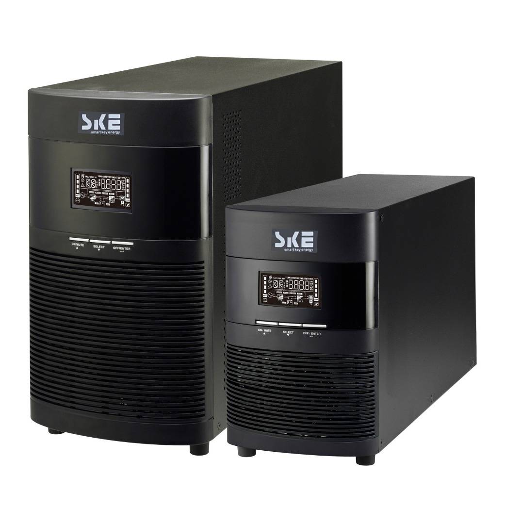 SKE No Breaks UPS UH11-1 LS i, 1000VA, 8 Salidas, Protección Contra Sobretensiones