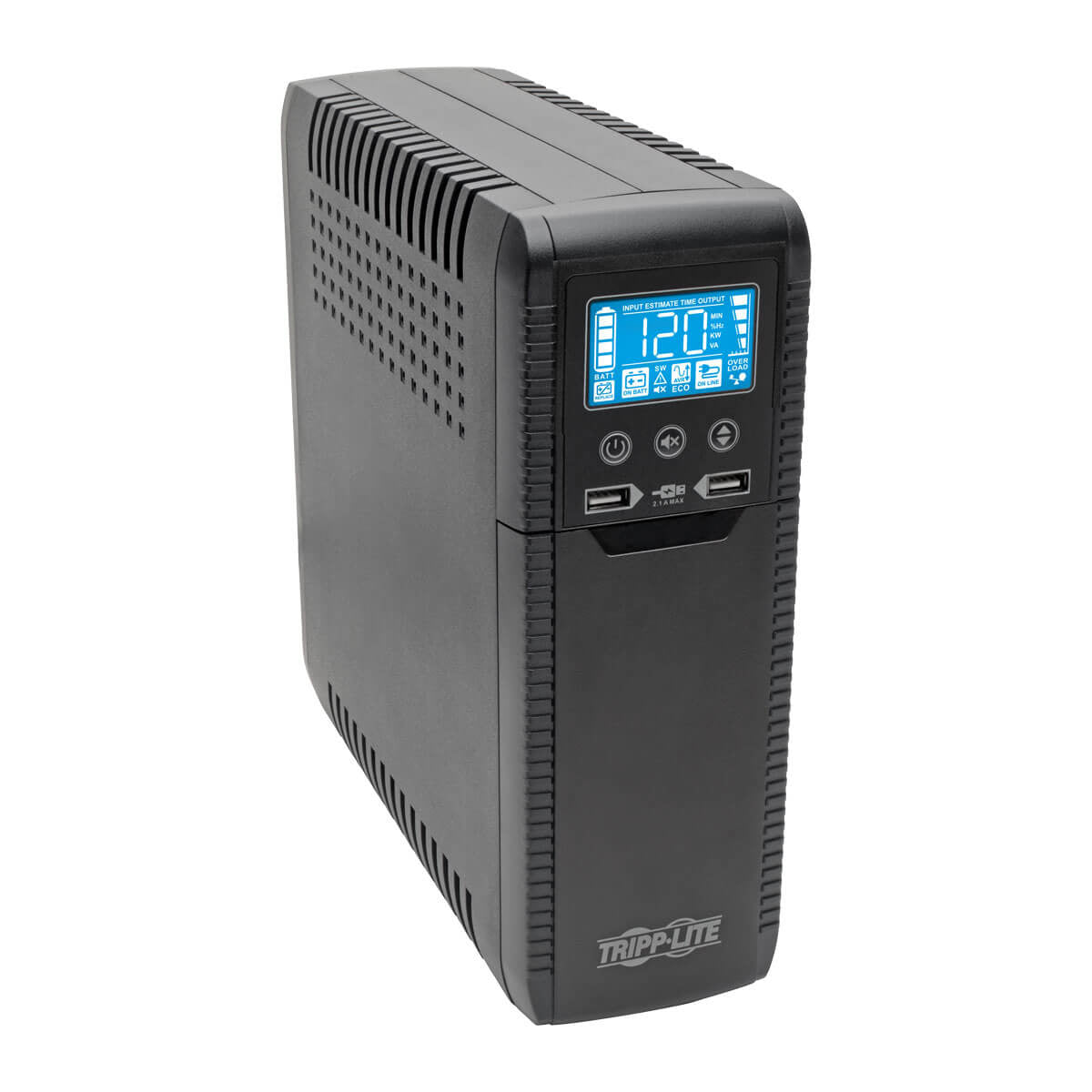 UPS Interactivo con USB 1000VA / 600W, 120V 50H TRIPP-LITE ECO1000LCD - Respaldo y Regulación