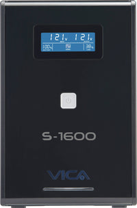 Vica S1600 sistema de alimentación ininterrumpida (UPS) 1,6 kVA 900 W 4 salidas AC